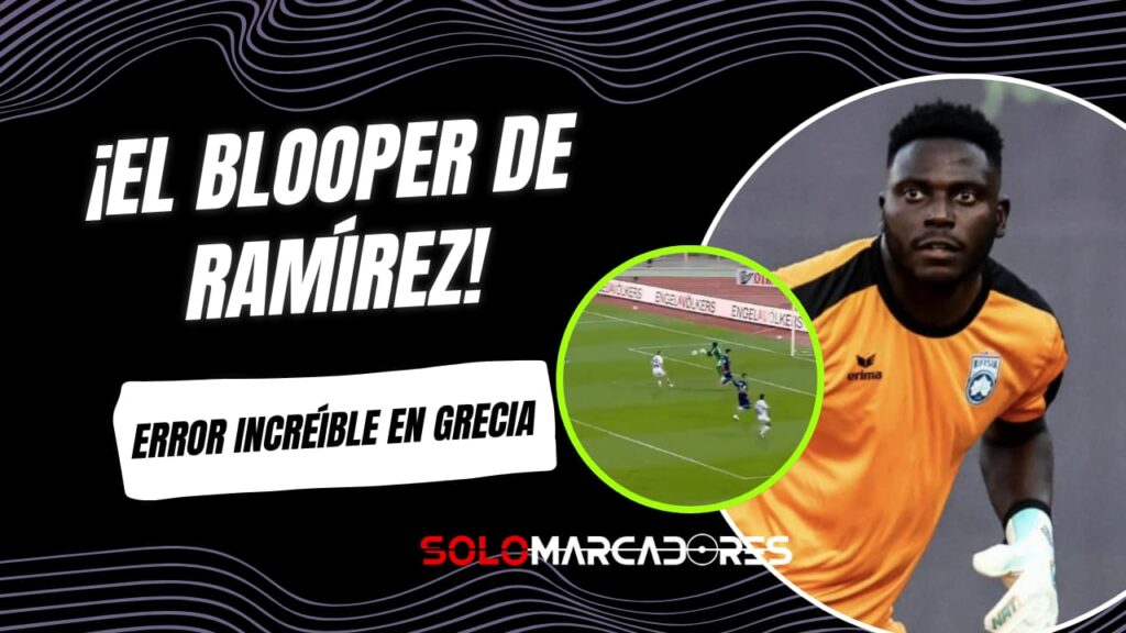 El blooper de Moisés Ramírez en Grecia: error insólito con el Kifisia