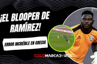 El blooper de Moisés Ramírez en Grecia: error insólito con el Kifisia