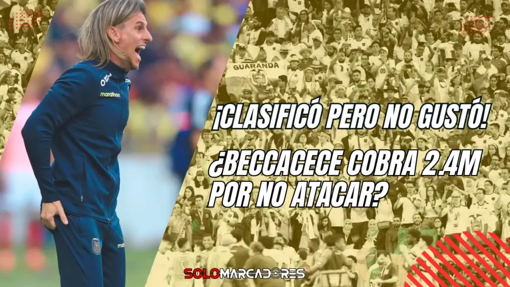 El estilo de juego de Ecuador bajo Beccacece