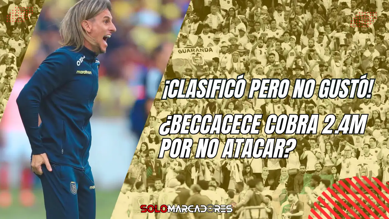 El estilo de juego de Ecuador bajo Beccacece