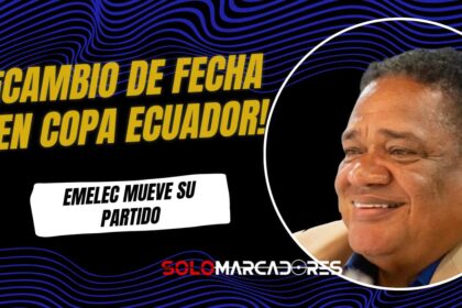 ¡Sorpresa para la hinchada azul! Emelec cambia la fecha de su partido en Copa Ecuador con apoyo de Esteban Paz