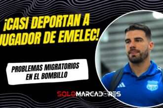 Emelec en alerta: Alexander González casi es deportado por problemas con su visa