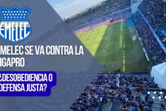 Emelec rompe acuerdos y acude a la justicia ordinaria tras sanción al Capwell
