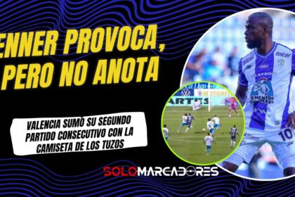 Enner Valencia provocó un penal pero sigue sin marcar en el empate de Pachuca ante Puebla