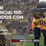 Enner Valencia recibe homenaje por sus 100 partidos con la Selección de Ecuador