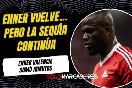 Enner Valencia sumó minutos en Inter de Porto Alegre frente a Fortaleza