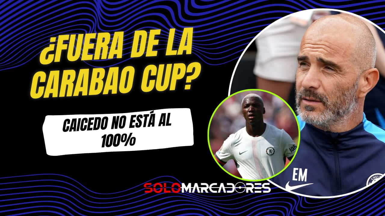 Preocupación en Chelsea: Enzo Maresca revela problemas físicos de Moisés Caicedo