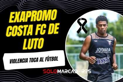 Exapromo Costa FC confirma el fallecimiento de Maicol Valencia en un hecho violento