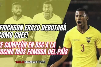 Exseleccionado ecuatoriano cambia el fútbol por la cocina en TV