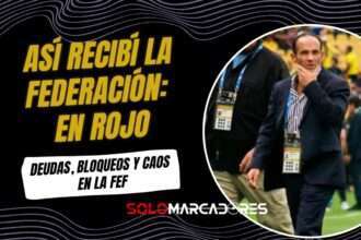 Francisco Egas: “Me tocó pagar la farra que dejó la dirigencia pasada en la FEF”