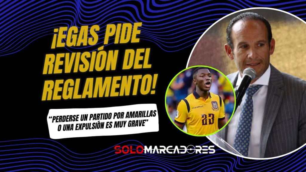 Ecuador confirma rivales y fechas para sus últimos partidos del 2025 1 Francisco Egas sobre sanción a Moisés Caicedo: “La FIFA debería revisar el reglamento”