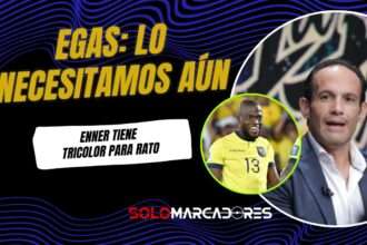 Francisco Egas y su mensaje a Enner: “No es una despedida, aún lo necesitamos”
