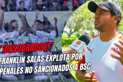 Franklin Salas EXPLOTA por penales no sancionados a BSC
