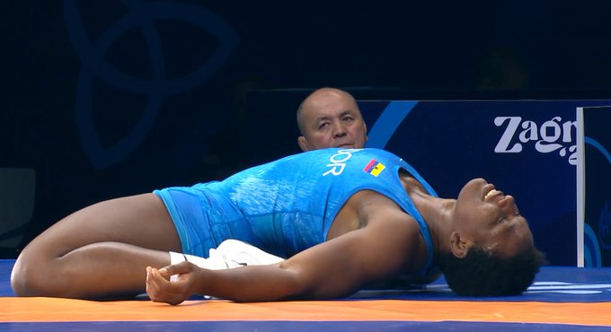 Génesis Reasco se proclama campeona mundial de lucha