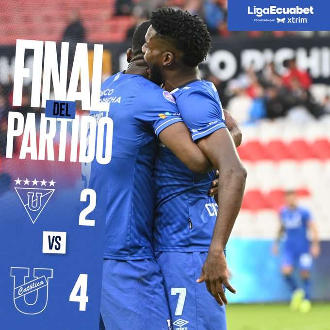 Universidad Católica castiga a Liga de Quito