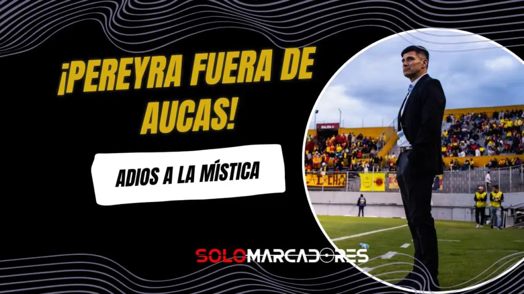 Fin de ciclo: Gabriel Pereyra deja de ser entrenador de Aucas