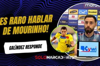 Galíndez cuestiona a Montero: “Es extraño hablar de Mourinho con Ecuador ya clasificado”
