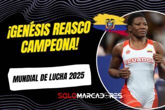 Ecuador brilla en Zagreb: Génesis Reasco se proclama campeona mundial de lucha