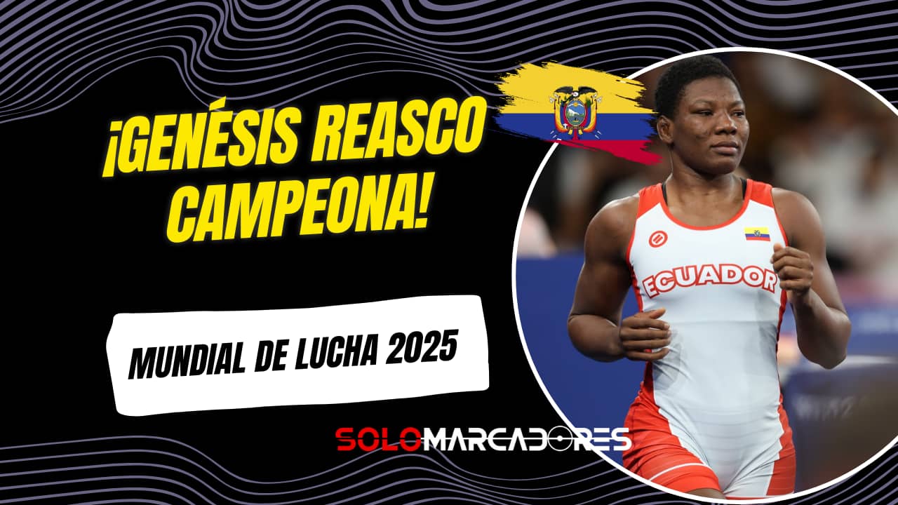 Ecuador brilla en Zagreb: Génesis Reasco se proclama campeona mundial de lucha