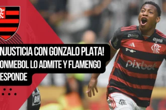 Gonzalo Plata fue mal expulsado y Flamengo ya prepara su reclamo