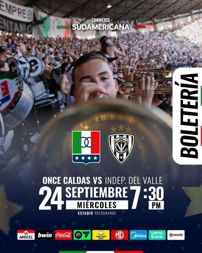 Once Caldas vs Independiente del Valle