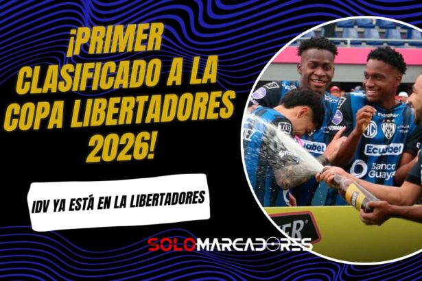 Independiente del Valle es el primer clasificado del fútbol ecuatoriano a la Copa Libertadores 2026