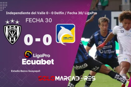 Independiente del Valle no pudo con Delfín