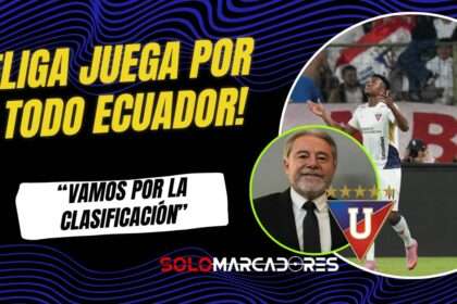 Isaac Álvarez: “Liga representa a todo Ecuador ante Sao Paulo en la Libertadores”