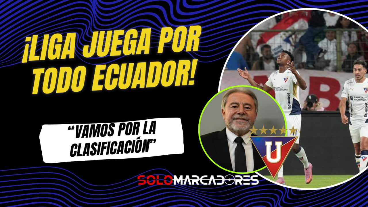 Isaac Álvarez: “Liga representa a todo Ecuador ante Sao Paulo en la Libertadores”