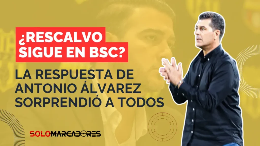 ¿Fue un fracaso o una lección? Segundo Castillo habla claro sobre su paso por Barcelona SC 2 Ismael Rescalvo se queda o se va