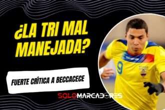 Jefferson Montero cuestionó el manejo de Beccacece en Ecuador: "La selección merece otra forma de conducción"