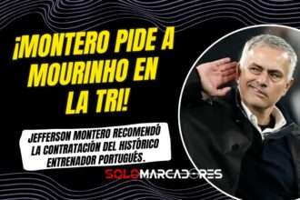 Jefferson Montero propone a José Mourinho para dirigir a La Tri