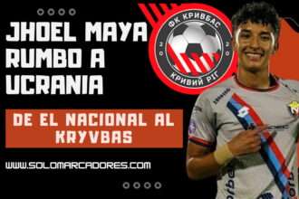 Jhoel Maya deja El Nacional y continúa su carrera en Ucrania