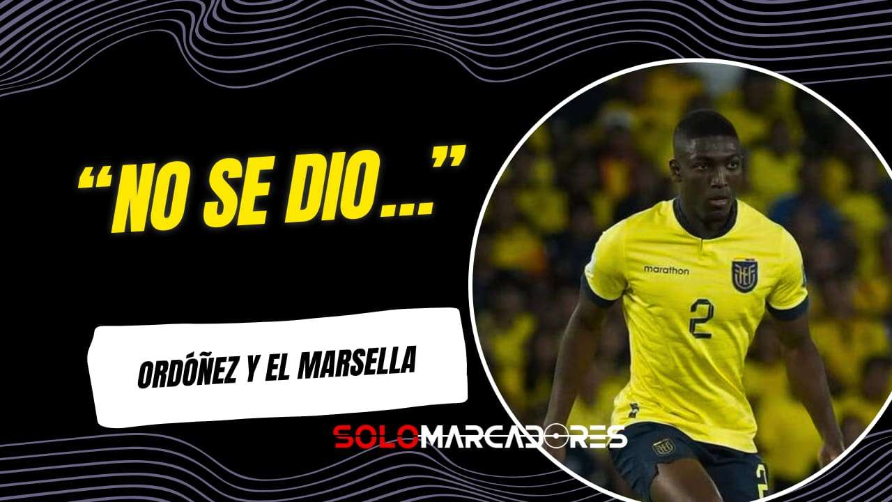 Joel Ordóñez y su traspaso frustrado al Marsella: “No se dio, ahora toca enfocarme en mi equipo”
