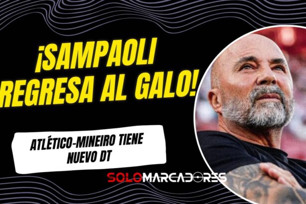 Jorge Sampaoli vuelve a Atlético Mineiro como nuevo entrenador hasta 2027