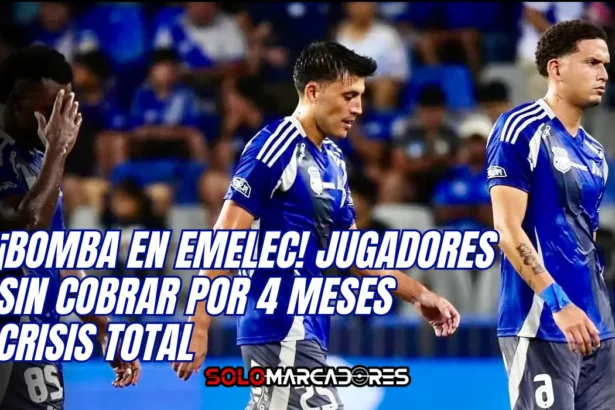 Jugadores estarían sin cobrar en Emelec