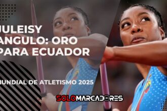 Juleisy Angulo gana el oro en lanzamiento de jabalina en el Mundial de Atletismo 2025