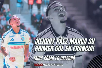 Kendry Páez anota su primer gol en Francia