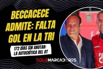 La autocrítica de Beccacece en La Tri: “Debemos encontrar más gol”