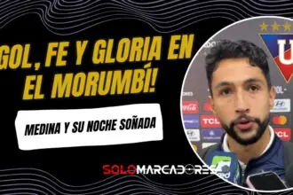 La confesión de Jeison Medina tras el gol que clasificó a Liga de Quito a semifinales de la Copa Libertadores