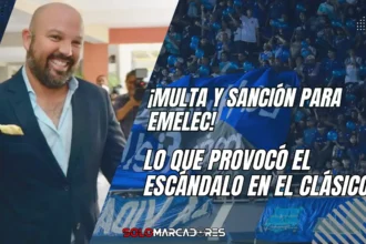 La sanción a Emelec por los incidentes en el Clásico