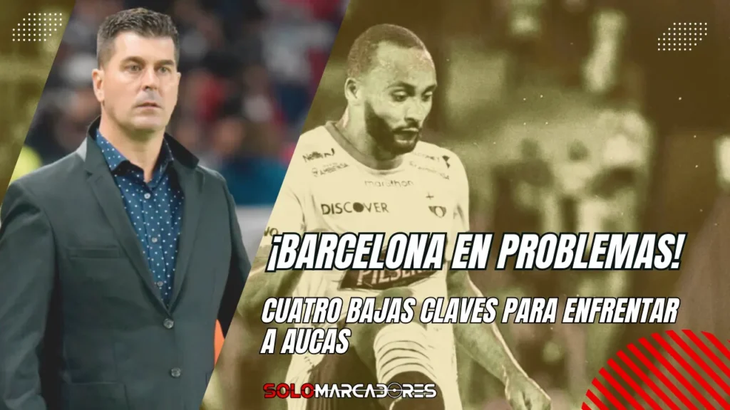 Las bajas que complican a Rescalvo ante Aucas en la LigaPro