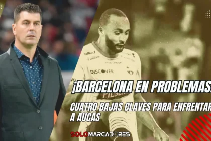 Las bajas que complican a Rescalvo ante Aucas en la LigaPro