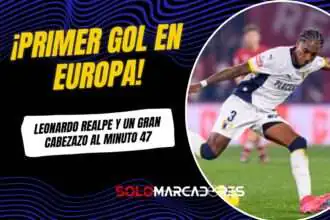 Leonardo Realpe se estrena como goleador en Europa: primer tanto con Famalicao