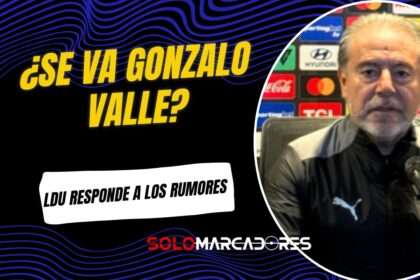 Liga de Quito aclara rumores sobre Gonzalo Valle y un posible traspaso a Europa