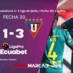 Liga de Quito ganó con autoridad en Ambato sobre Técnico Universitario 4 Liga de Quito ganó con autoridad en Ambato sobre Técnico Universitario
