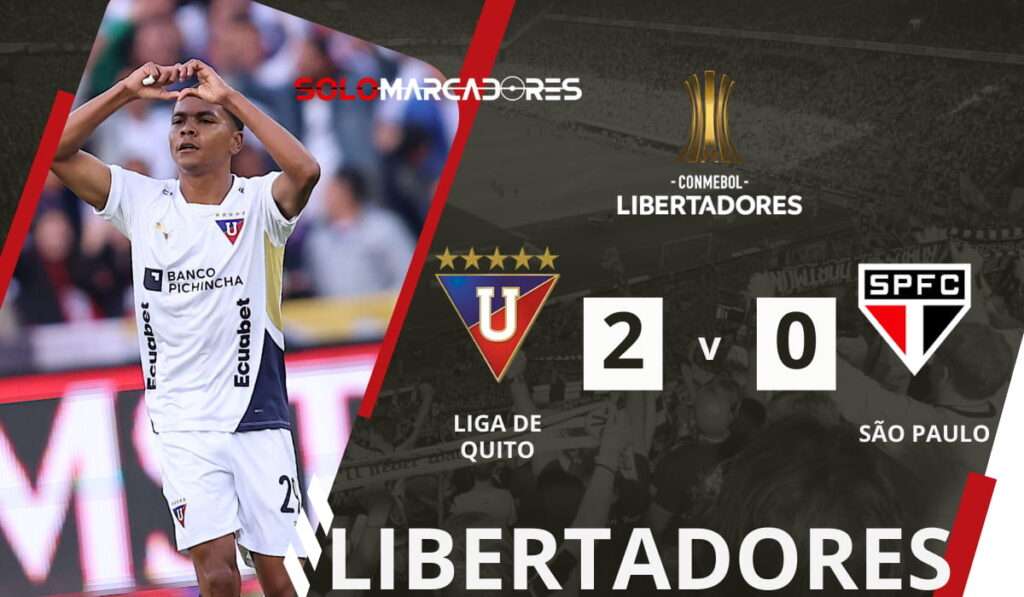Copa Libertadores: Liga de Quito venció a Sao Paulo y sacó ventaja