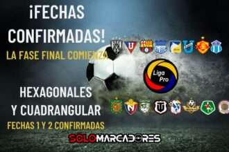 LigaPro 2025: horarios definidos para la fecha 1 y 2 de hexagonales y cuadrangular