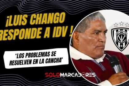Luis Alfonso Chango responde a IDV tras anuncio de acciones legales en su contra