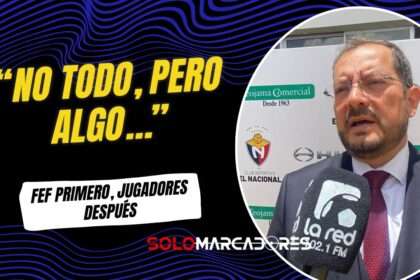 Marco Pazos: “Se realizaron pagos parciales a los jugadores de El Nacional”